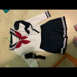 Sailor outfit for cosplay